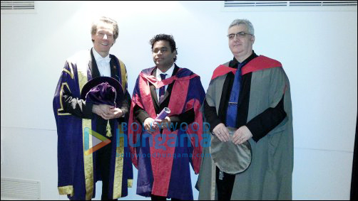 Check out: A. R. Rahman honoured at Glasgow