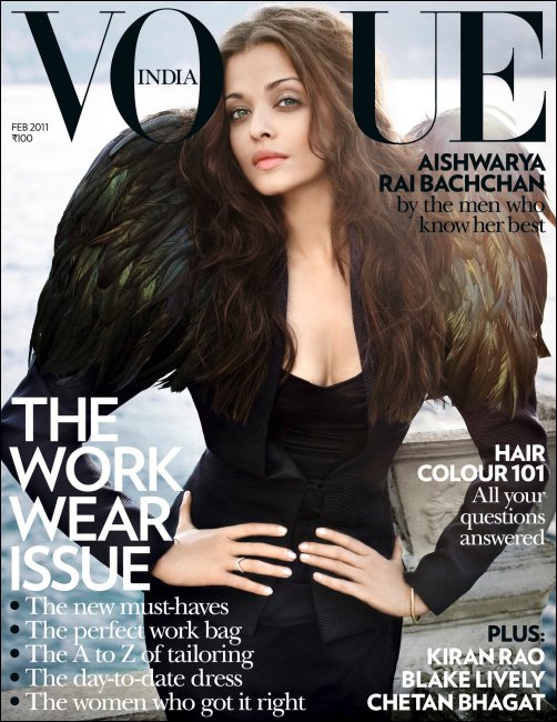 Ash sizzles on cover of Vogue