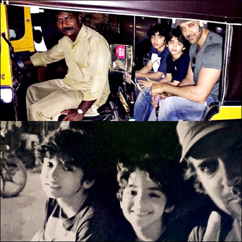 Check out: Hrithik Roshan and his sons take an auto ride
