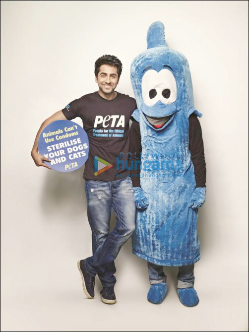 Check out: Ayushmann Khurrana on PETA ad