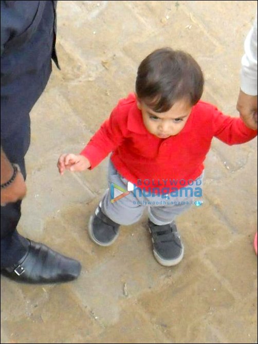 Check out: Baby Azad on sets of PK