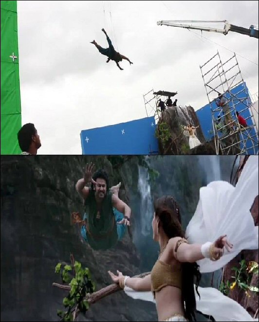 check out behind the scenes making of bahubali 5