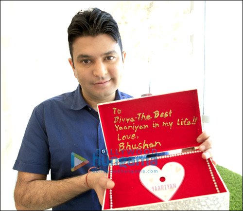 Bhushan’s special birthday gift to wife Divya