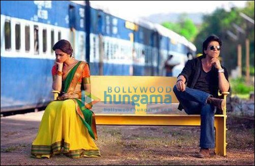 Check Out: SRK and Deepika on sets of Chennai Express