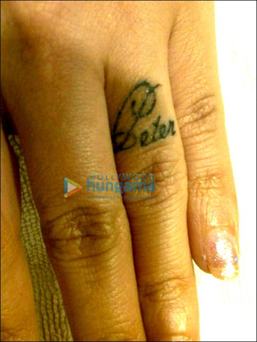 Check Out: Celina’s tattoo for hubby Peter