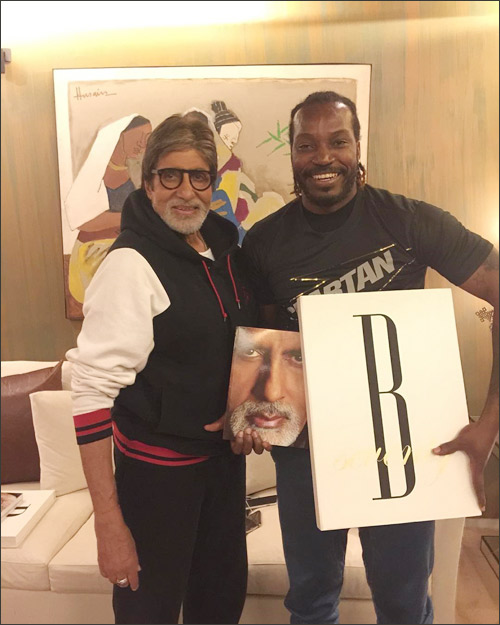 Check out: Chris Gayle visits Amitabh Bachchan at his residence