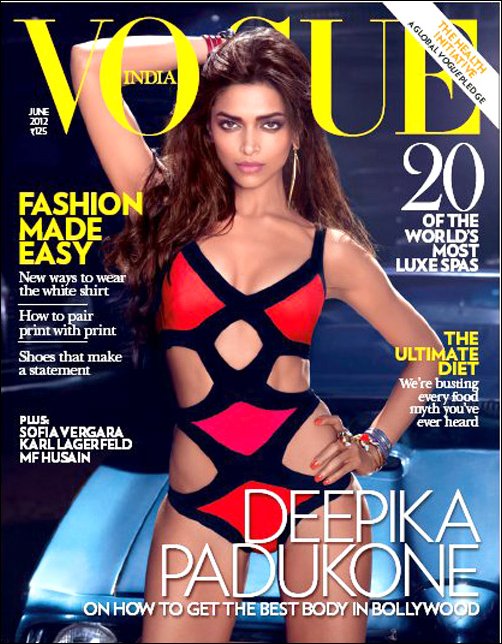 Deepika sizzles on the cover of Vogue