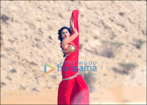 Check out: Sunny Leone in red saree