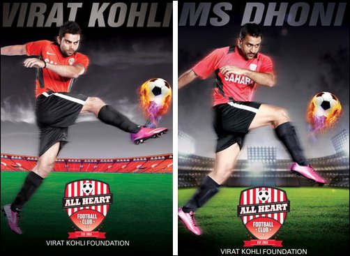 It’s Kohli & Dhoni v/s Abhishek & Ranbir