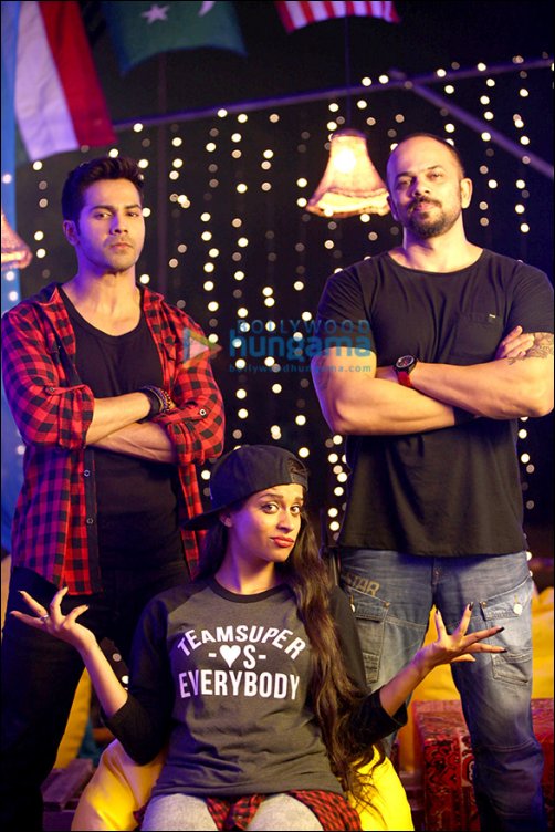 Superwoman meets Rohit Shetty and Varun Dhawan on the sets of Dilwale