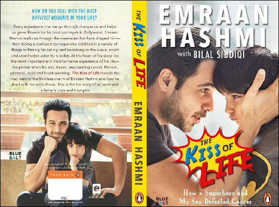 Emraan Hashmi unveils the cover of his book
