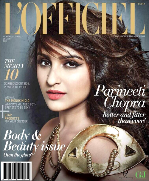 Check out: Parineeti on the cover of L’Officiel