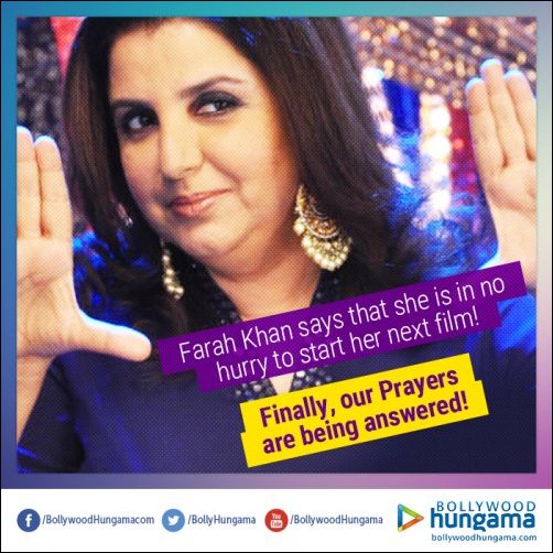 LOL: Farah Khan announces her next