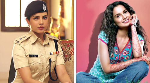 Why must the female cop be de-sexed in Bollywood films?