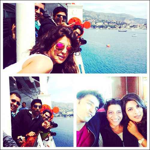 Check out: Priyanka bonds with cast of Dil Dhadakne Do