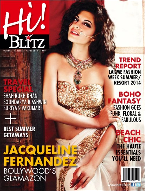 Check out: Jacqueline on the cover of Hi Blitz