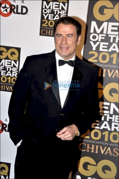 John Travolta attends ‘GQ Men Of the Year 2010 Awards’ in Mumbai