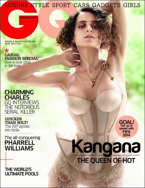 Check out: Kangna on the cover of GQ