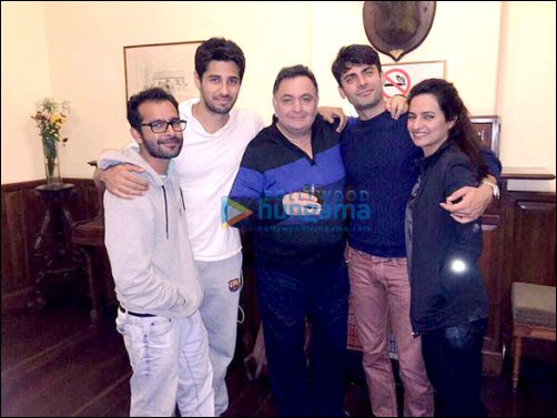 Check out: Kapoor & Sons cast pose together while shooting at Coonoor