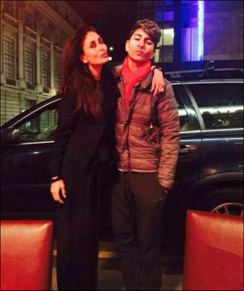 Check out: Kareena Kapoor and Ibrahim pose with a pout