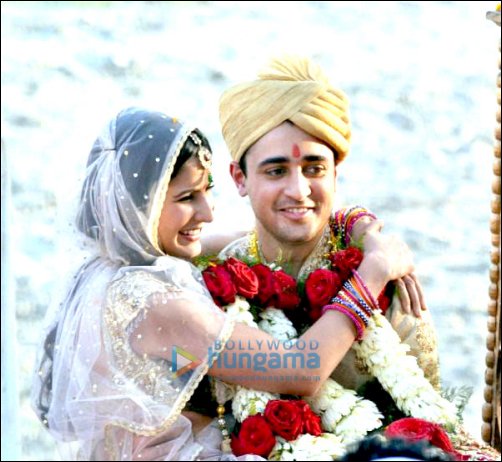 Check Out: Katrina and Imran on the sets of Mere Brother Ki Dulhan