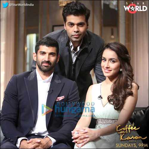 Check out: Aditya and Shraddha on Koffee With Karan