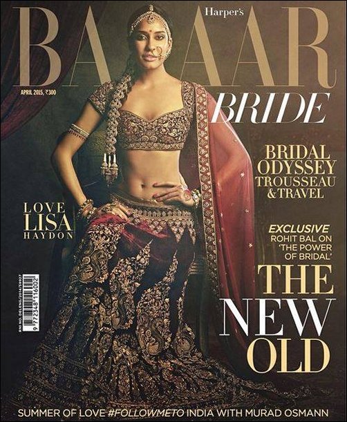 Check out: Lisa Haydon represents the modern Indian bride on Harper’s Bazaar Bride