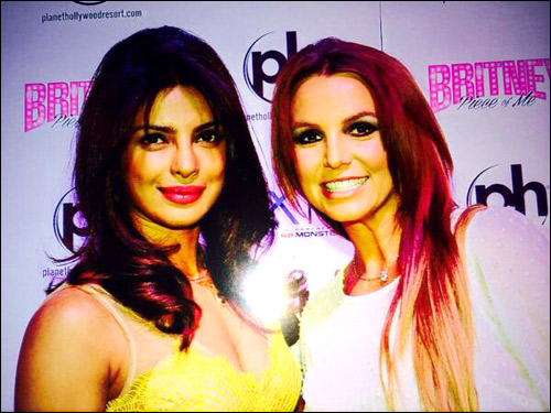 Check out: Priyanka Chopra poses with Britney Spears