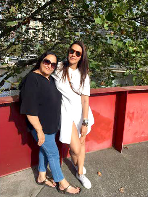 neha dhupia vacations with her family in australia 3