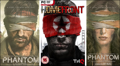 Posters of Phantom inspired from 2011 game DVD cover