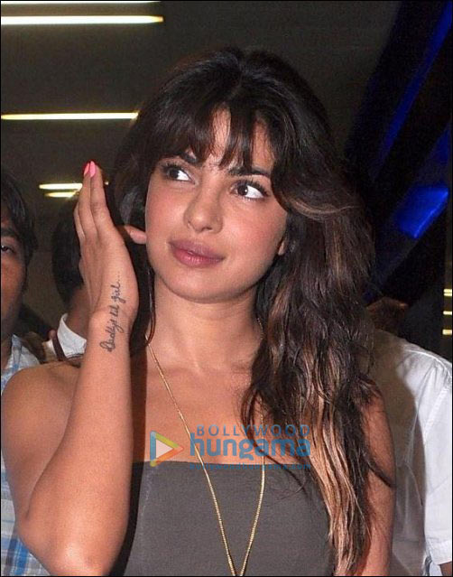 Priyanka Chopra gets inked