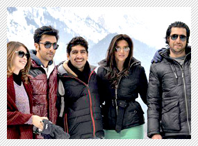 Ranbir-Deepika shooting for YJHD song in Kashmir