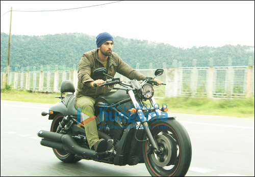 Ranbir Kapoor rides limited edition Harley Davidson for a song in Roy