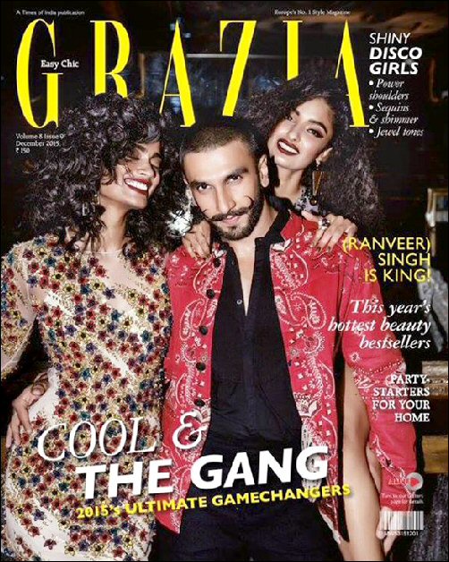 Check out: Ladies’ man Ranveer Singh on the cover of Grazia