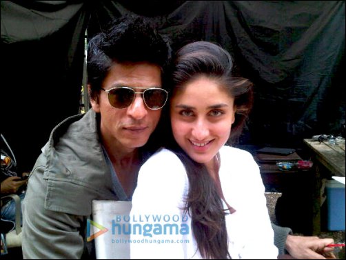 Check Out: SRK, Kareena and Karan on sets of Ra. One in London