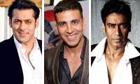 Salman Khan,Akshay Kumar,Ajay Devgn
