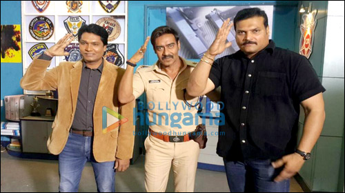 Check out: Ajay Devgn shoots with CID team