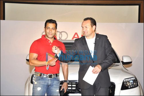 Salman Khan receives Audi Q7 SUV as gift