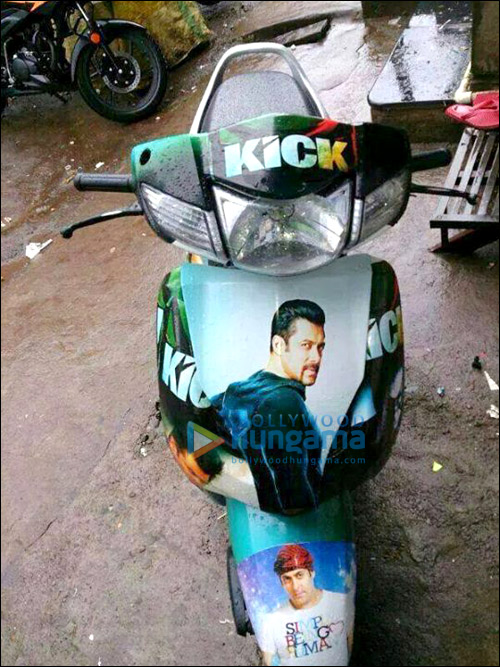 Check out: Salman Khan’s fan designs ‘Kick’ bike