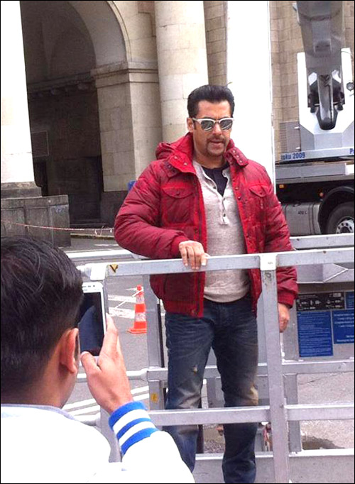 Check out: Salman shoots for Kick in Poland