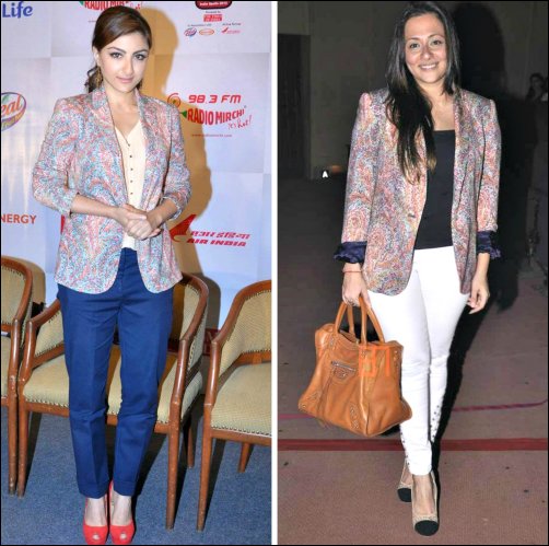 Style Seal: Avantika, Soha’s common paisley Blazer