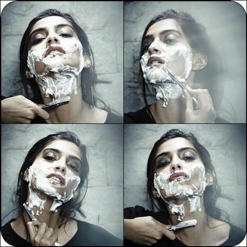 Check out: Sonam Kapoor shaving for a photoshoot