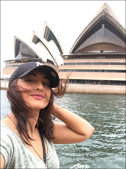 check out sonakshi sinha goes snorkeling off the great barrier reef australia 2