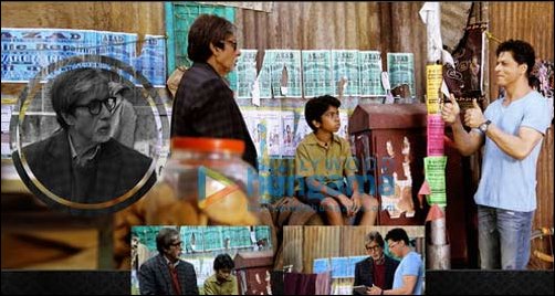 Check out: SRK shoots for Bhoothnath with Big B