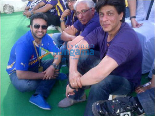 SRK and Raj Kundra bond during IPL-5