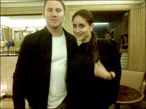 Check out: Kareena Kapoor and Channing Tatum meet in London