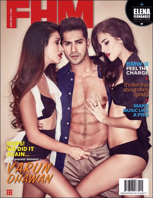 Check out: Varun Dhawan on the cover of FHM