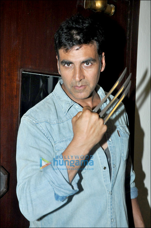 Check out: Akshay, Ranbir & Arjun as Wolverine