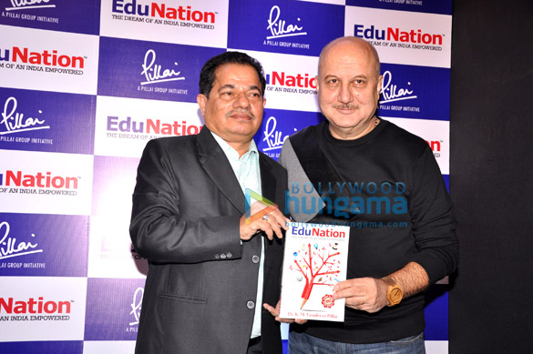 anupam kher at the launch of book edu nation 3