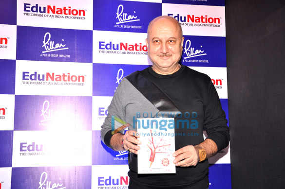 anupam kher at the launch of book edu nation 4